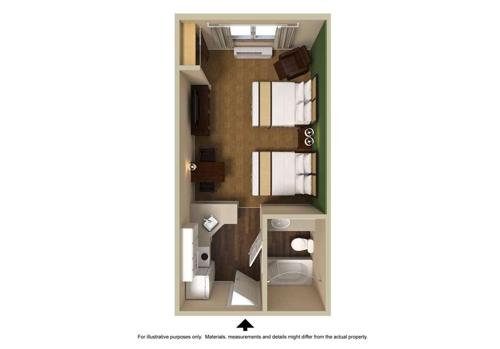 Extended Stay America Suites - Philadelphia - Bensalem Szoba fotó